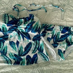 Tankini top & bottom Rachel Roy 2X NWOT